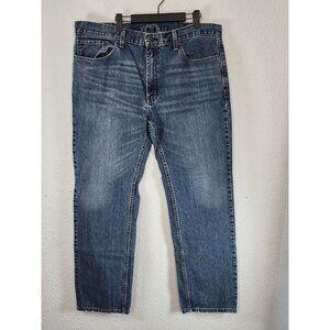 Levis 559 Relaxed Straight Leg Denim Jeans. Men's Size 38x32
